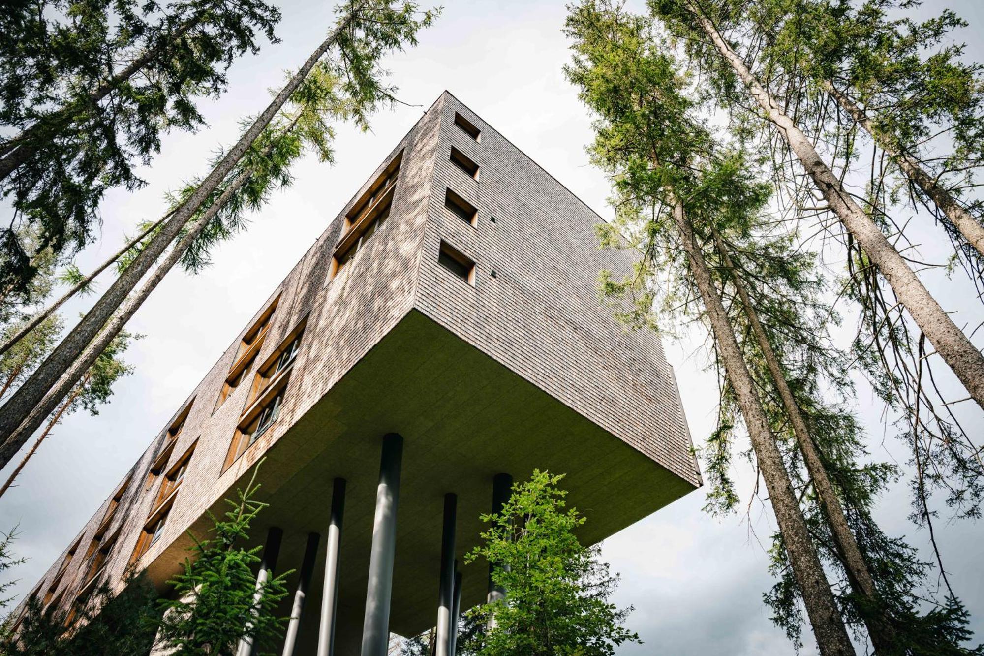 My Arbor - Dolomites Hotel Bressanone Kültér fotó The "Cube"